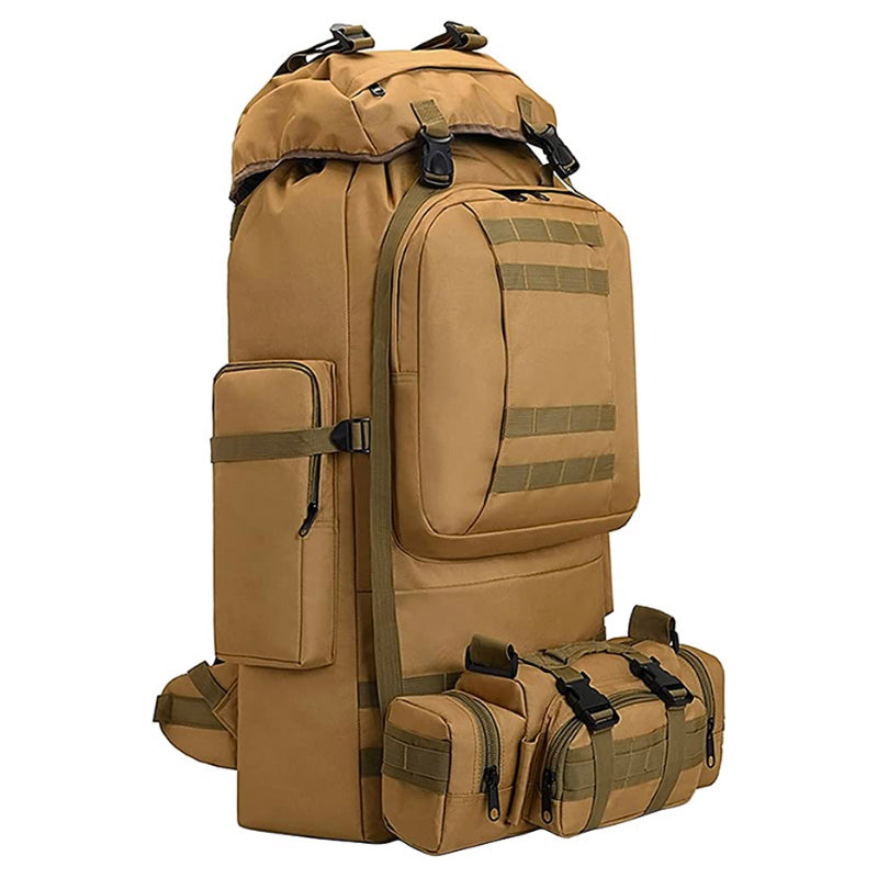 Sac militaire 100L coyote profil