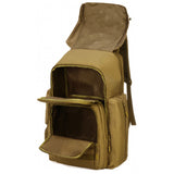 Sac militaire 40L coyote ouvert