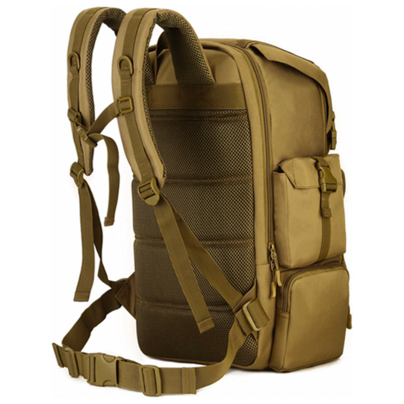Sac militaire 40L coyote profil dos