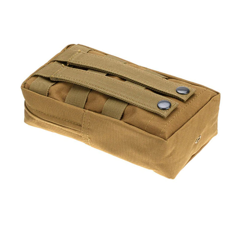 Sacoche Tactique MOLLE dos beige