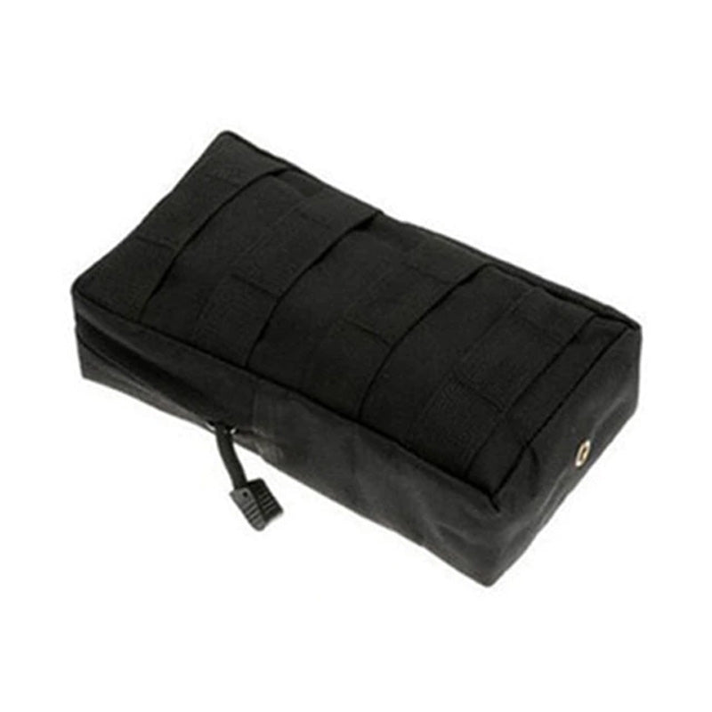 Sacoche Tactique MOLLE dos noir