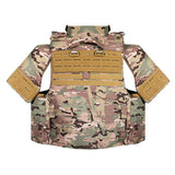 porte plaques forces spéciales camouflage multicam dos