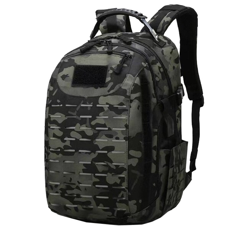 sac militaire voyage camo noir